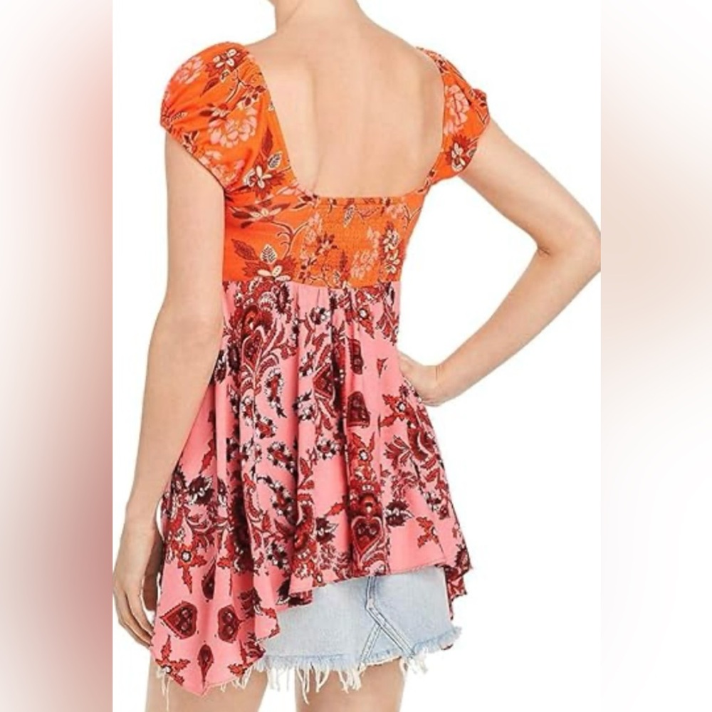 FREE PEOPLE The La Bamba Babydoll Top - Picture 3 of 7